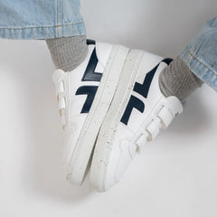 Alpha Velcro Sneakers White / Marine