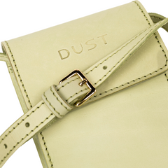 Leather Phone Holder Silicon Valley Collection Pistachio