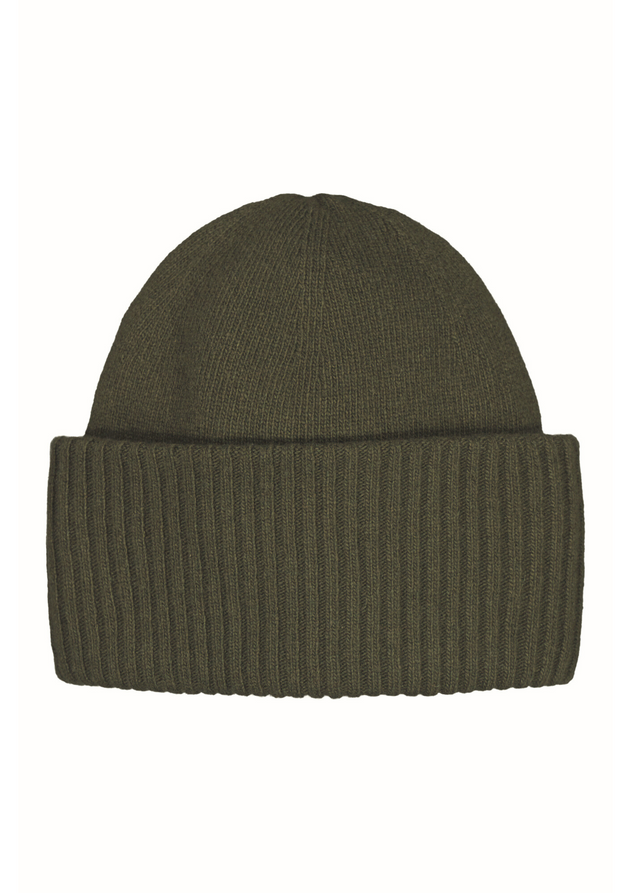 Fiskö Merino Beanie Moss Green