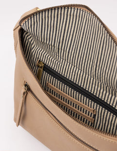 Drew Bum Bag Soft Grain Leather Sand
