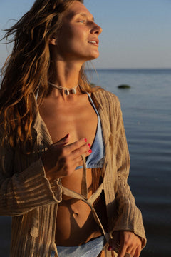 Sole Linen Cardigan Sand