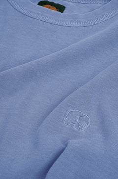 Men's Parodi Pigment Heavyweight Oversized T-Shirt Mediterranean Blue