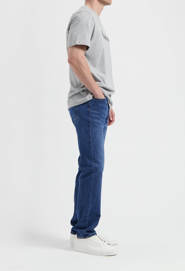 Hank Mid Tapered Jeans Medium Stone