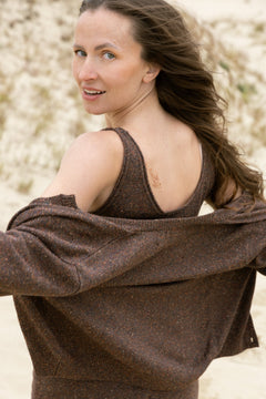 Sabbia Cardigan Chocolate