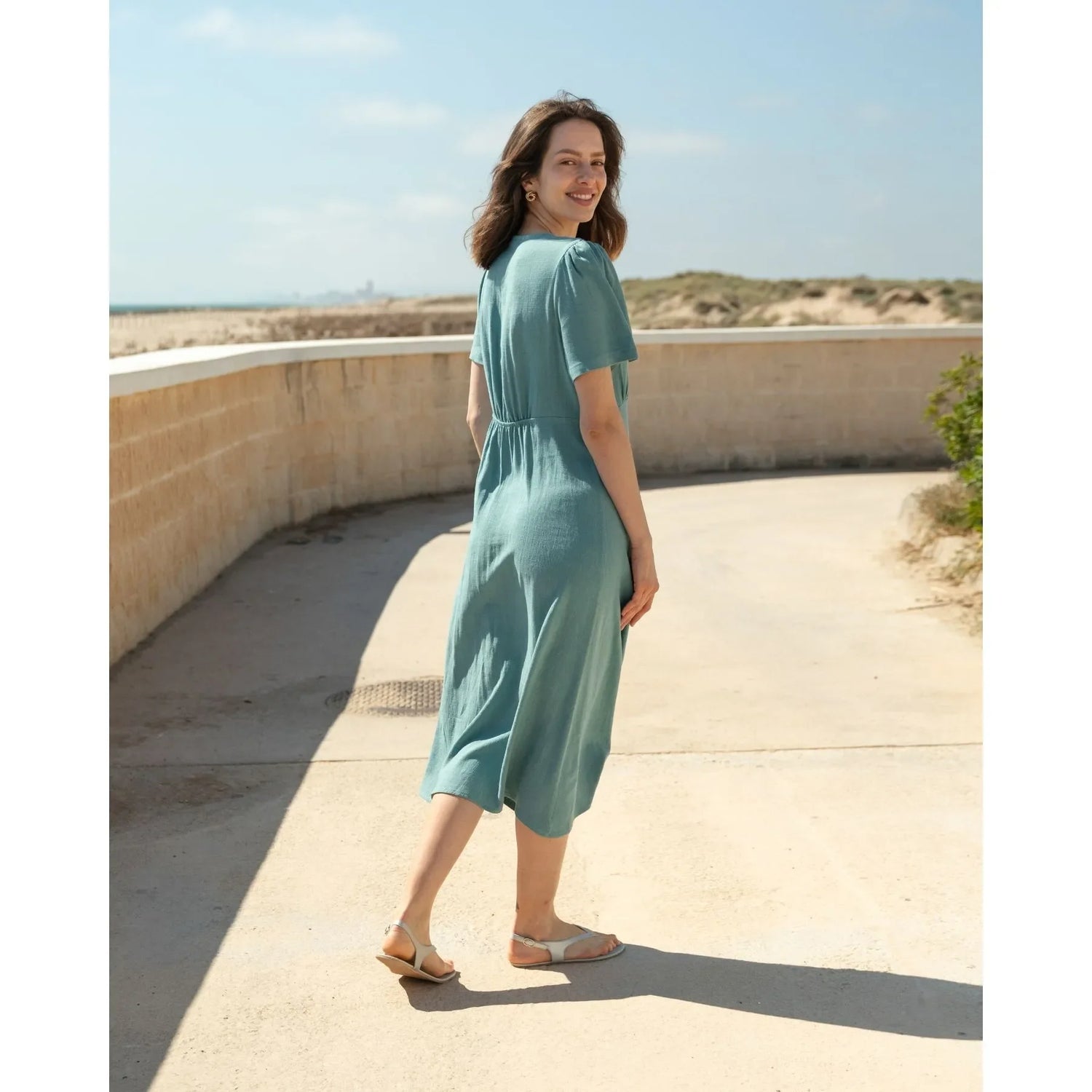 Macarella Dress Aquamarine