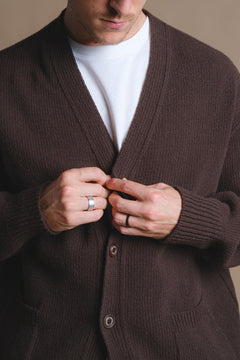Relleu Cardigan Chocolate