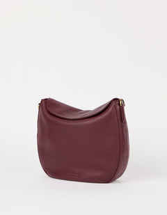 Lana Bag Soft Grain Dark Cherry
