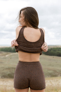 Sabbia Tank Top Chocolate
