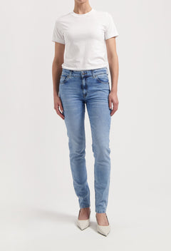 Skyler Mid Skinny - Original Stone