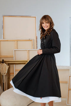 Timeless Raincoat Black