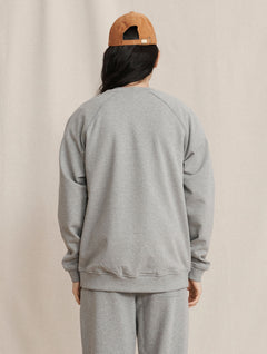 Classic Sweatshirt Light Melange Grey