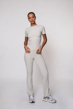 Bandha Flare Legging Light Grey