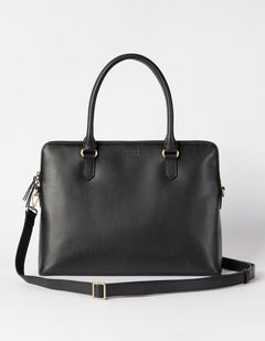 Hayden Classic Leather Bag Black