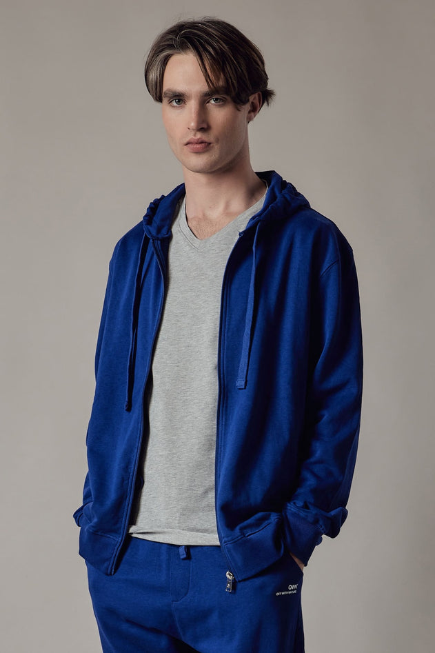 Men's Hoodie With A Zipper