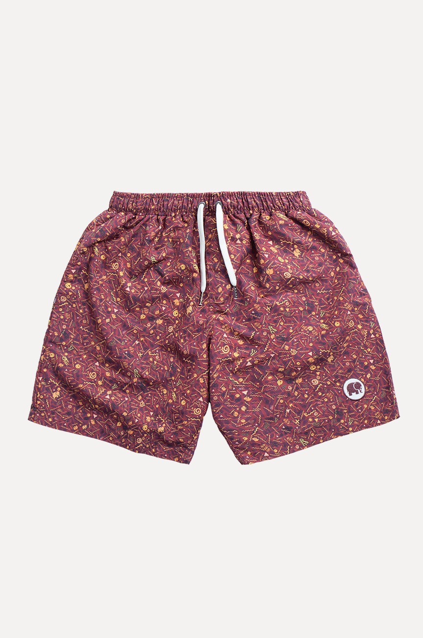 Men's Dogtown Swim Shorts Red