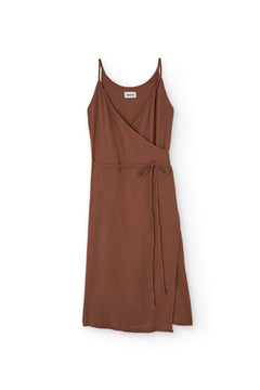 Brielle Strap Dress Terracotta