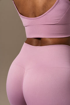 Bliss Push-Up Biker Shorts Rose