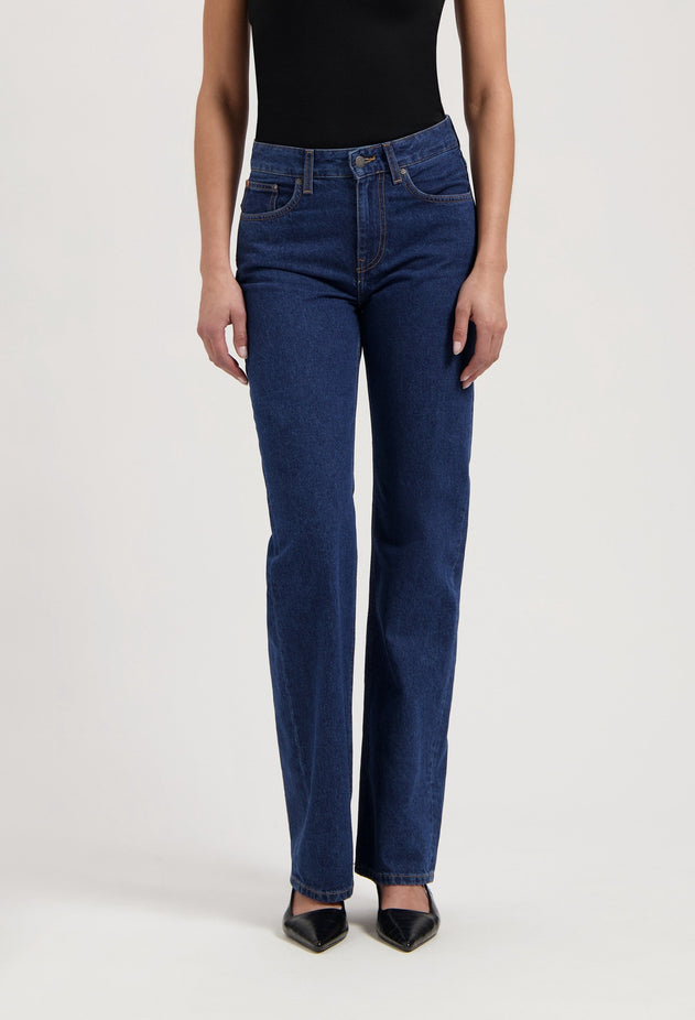 Jamie Mid Loose Jeans Stone Indigo
