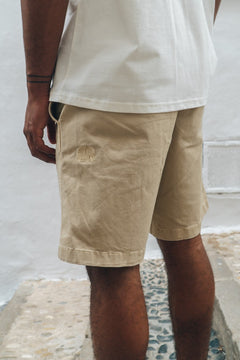 Ecodye Cotton Climber Shorts Sand Beige