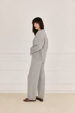Trousers Amelié cashmere grey