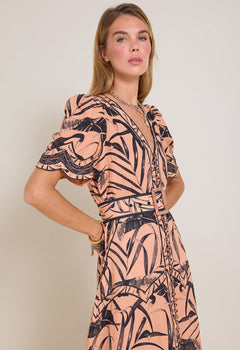 Jungle Euphoria Dress Blush