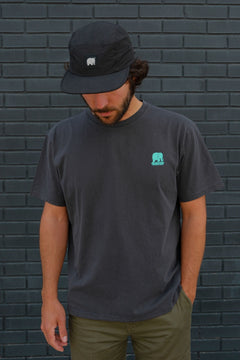 Life by the Sea VII by P.Bueno Pigment T-Shirt Magnet Grey