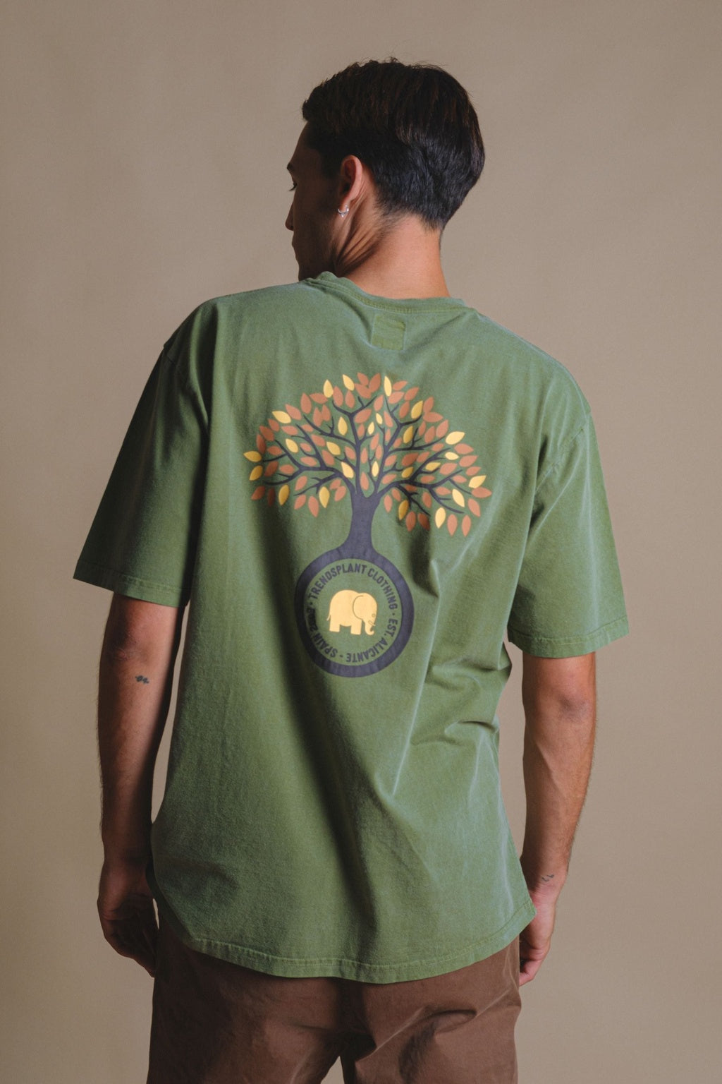 Fafe Pigment T-Shirt Forest Green