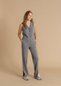 Ora, Forza & Galante Merino Co-ord Light Grey
