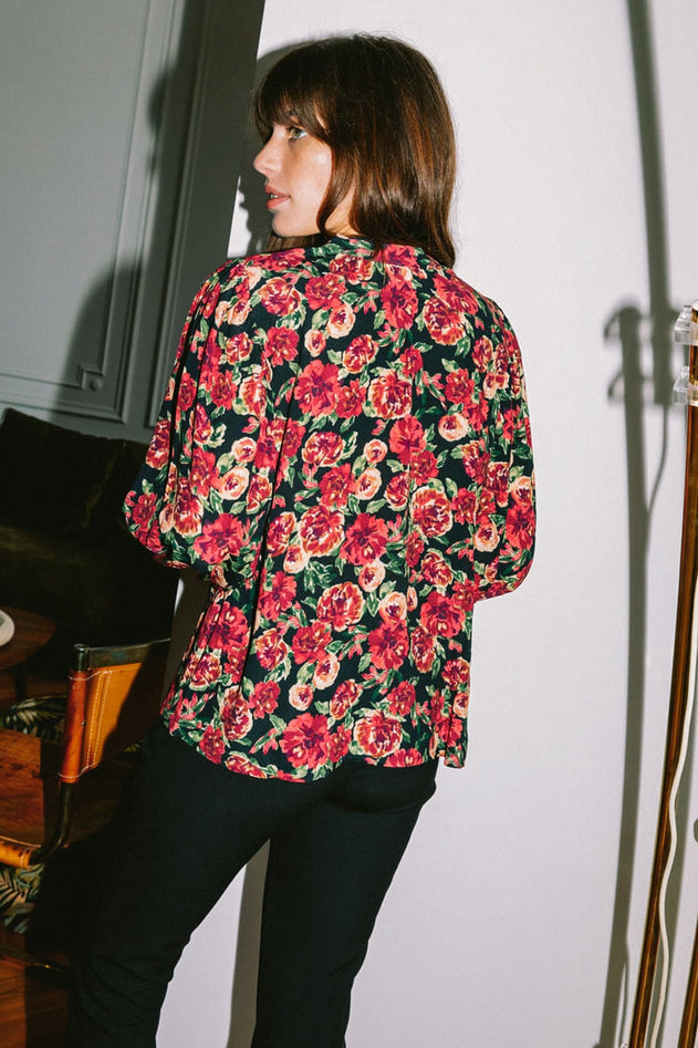 Hortensia Blouse Red