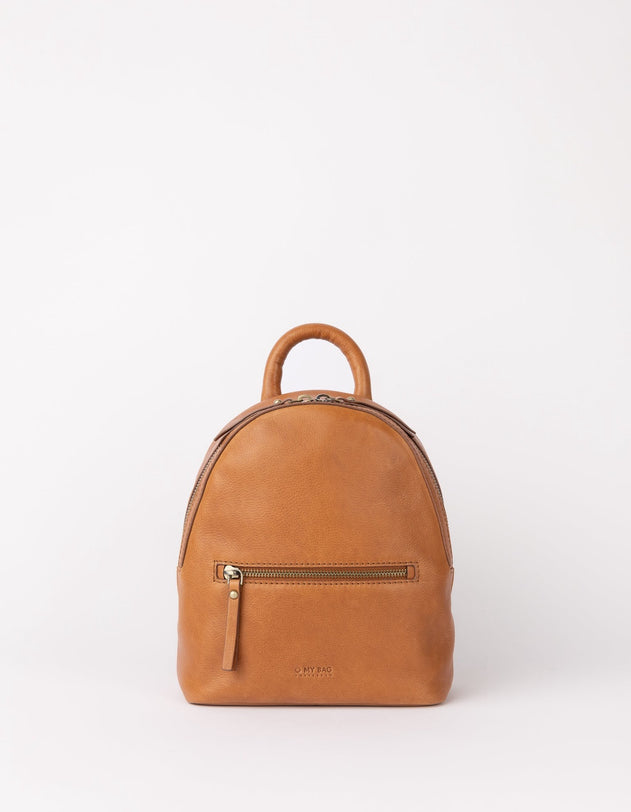 Ivy Mini Backpack Soft Grain Leather Wild Oak