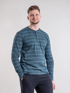 Hessoniitti Shirt Sea Green Striped