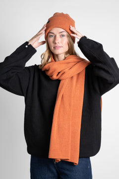 Knitted Scarf Orange