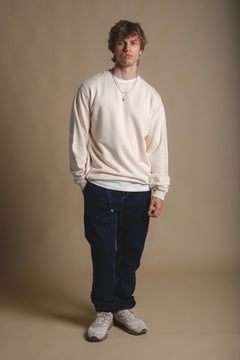 Essential Garment Heavyweight Sweater Pearled Ivory