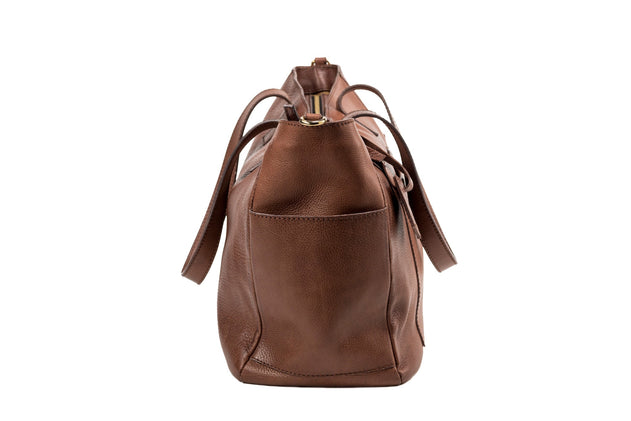 Fifth Avenue Tote Tobacco Brown