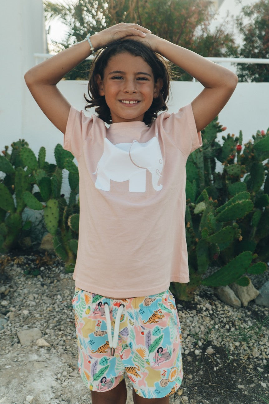 Kid's Organic Classic T-Shirt Pink