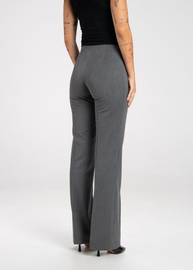 Keanu Flare Trousers Grey