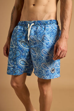 Breeze Paisley SEAQUAL®YARN Swim Trunks