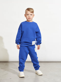 Kids' Superpower Sweatshirt Sodalite Blue