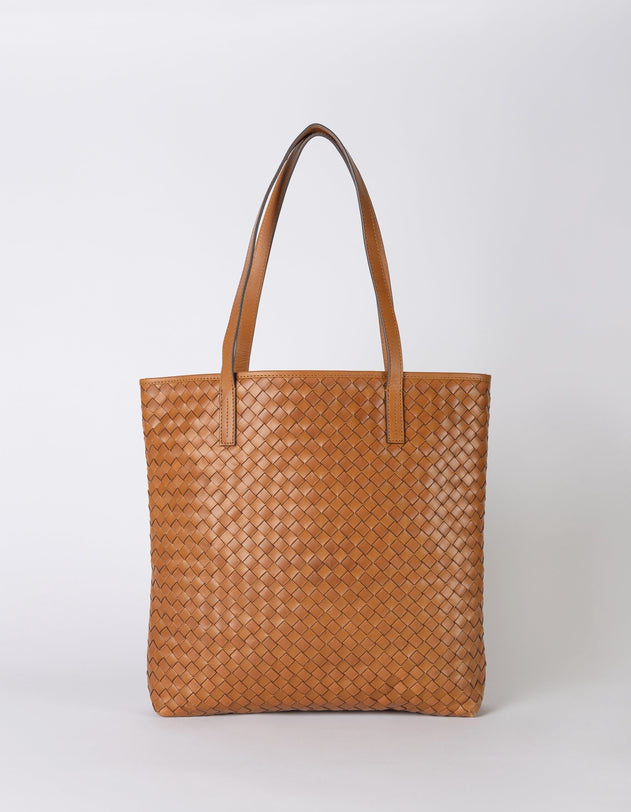 Georgia Woven Classic Leather Cognac