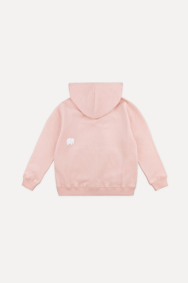 Kids' Organic Classic Hoodie Pale Pink