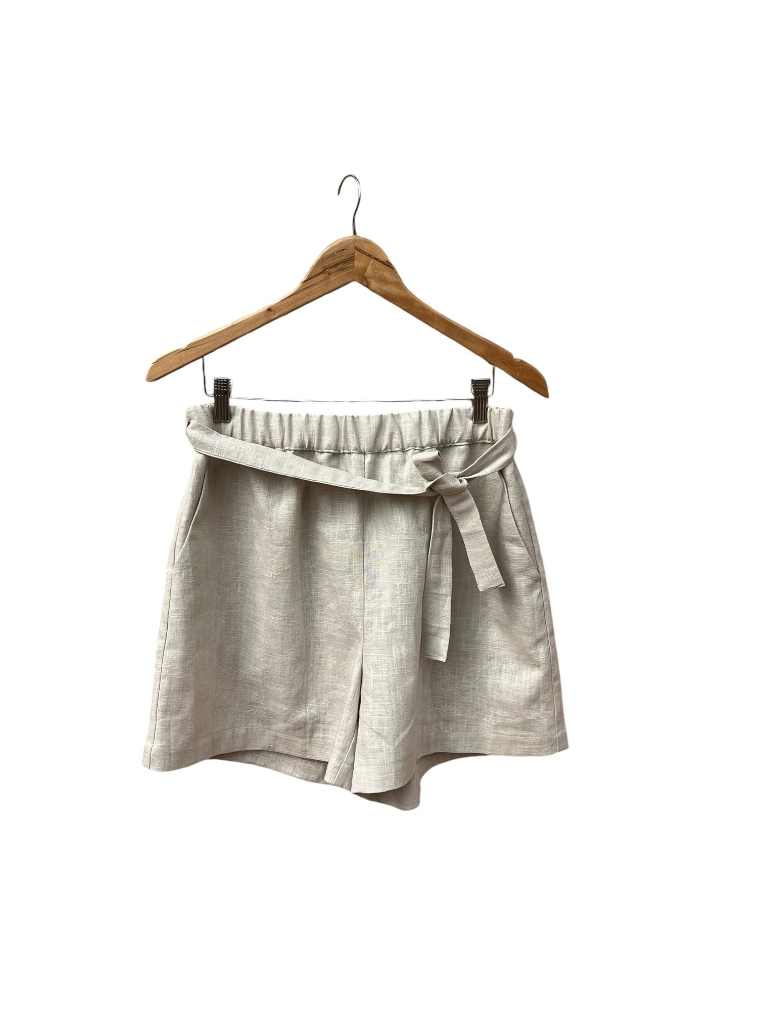 Sarga Canvas Linen Shorts