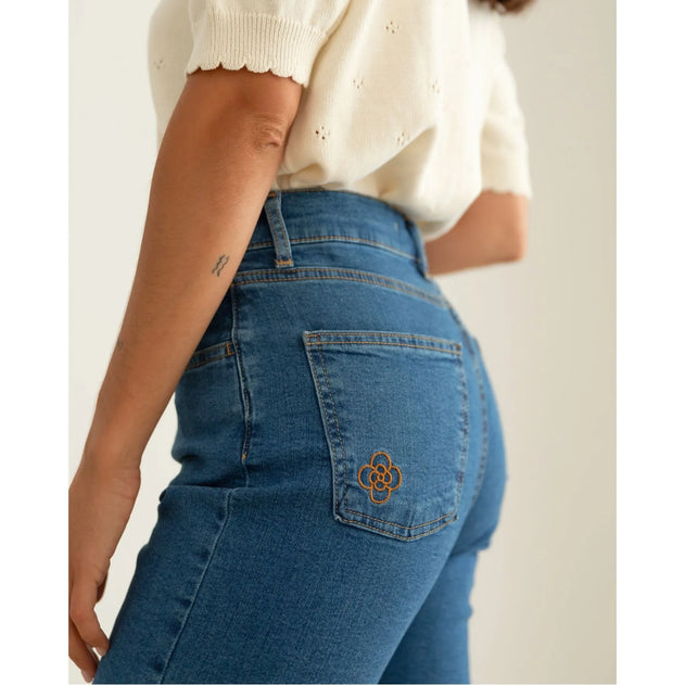 Straight Jeans Ocean Blue