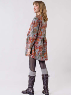 Sinervä Tunic Rust-Grey Melange