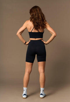 Flow Biker Shorts Black