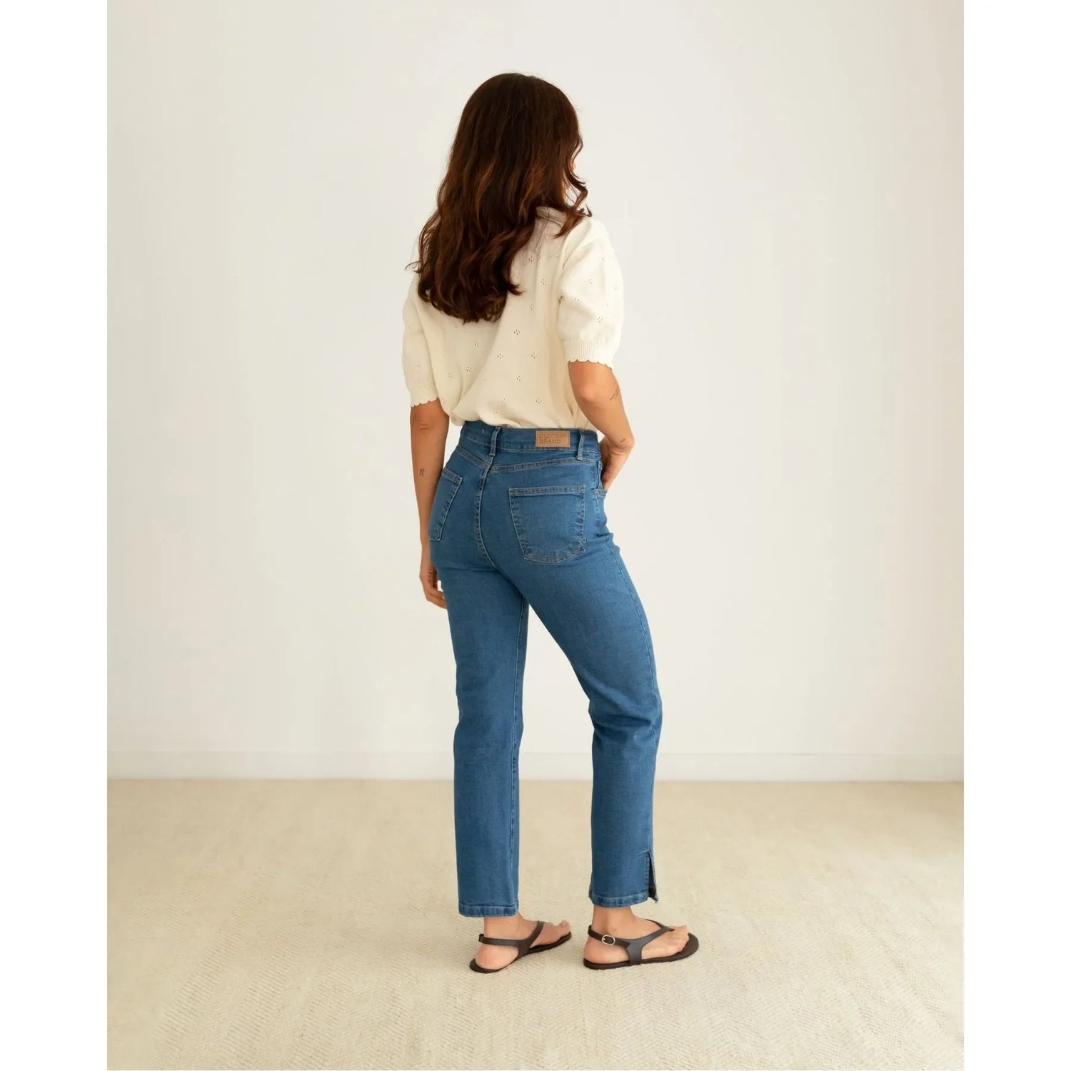 Straight Jeans Ocean Blue