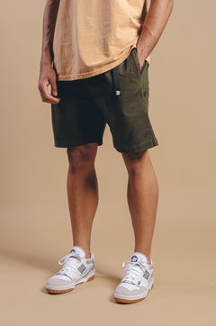 Ecodye Cotton Climber Shorts Ivy Green