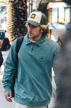 Classic Trucker Cap Kombu Green