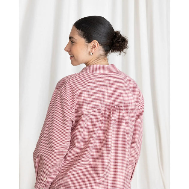 Vichy Shirt Burgundy