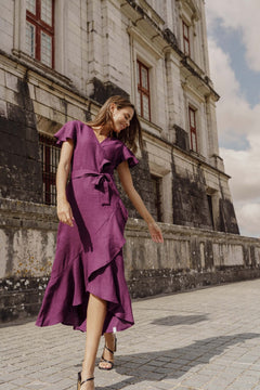 Annika Dress Royal Violet