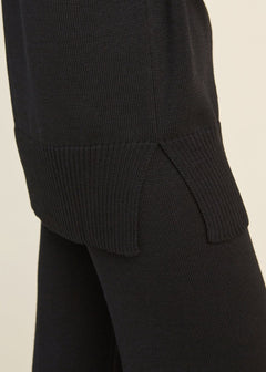 Knitted Merino Wool Pants & Sweater Set
